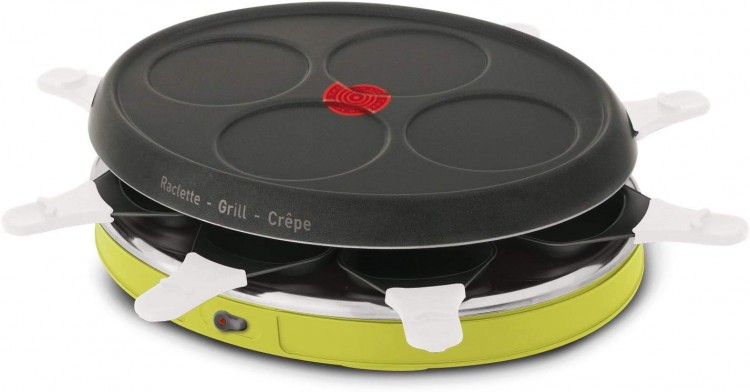 Puis-je réaliser une bonne raclette avec le Tefal Déco Colormania ?